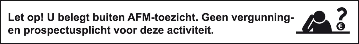 Dit is een vrijgestelde aanbieding. Geen prospectus vereist voor deze activiteit.